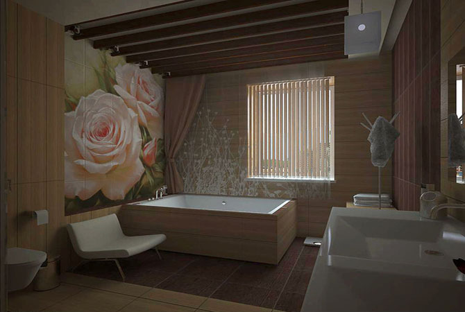 дизайн интерьеров ванной комнаты фото