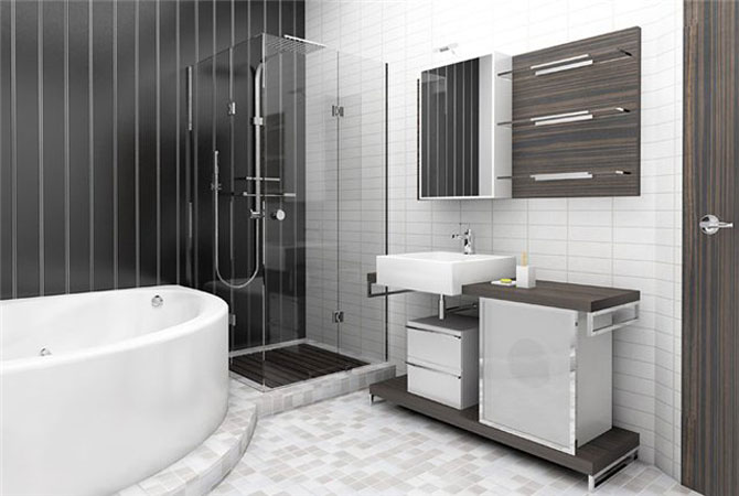 дизайн интерьера красивых ванных комнат