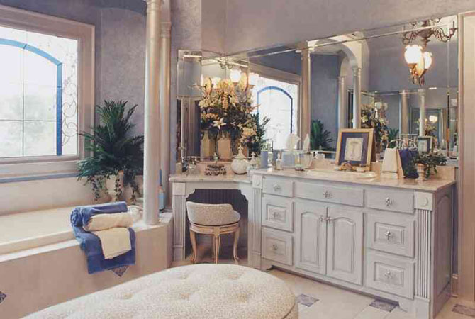 дизайн ванной комнаты из панелей